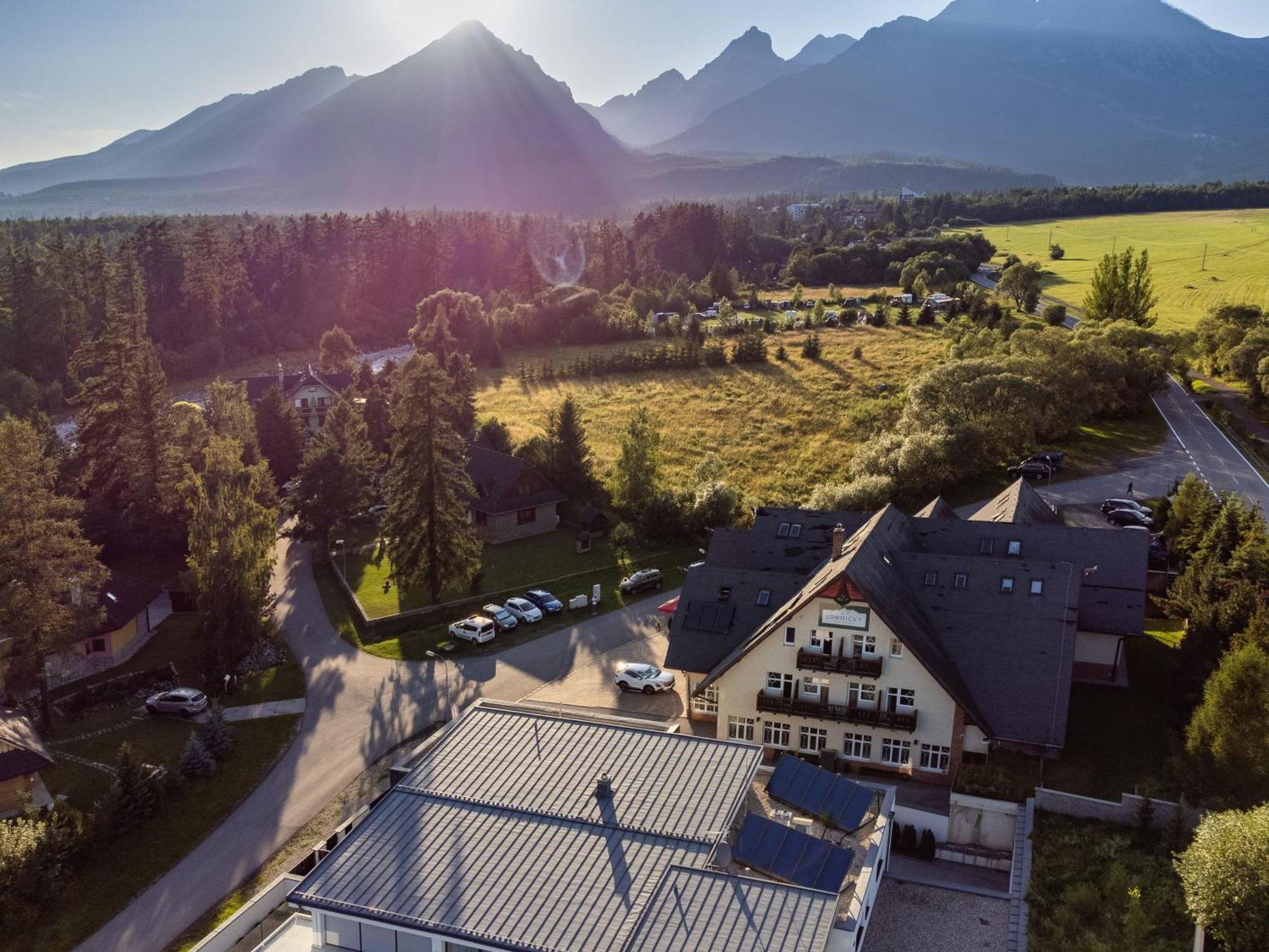 Penzion Lomnicky Stará Lesná Esterno foto